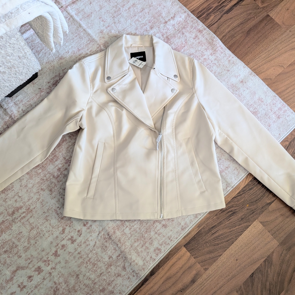 EXPRESS Women's Cream Jacket